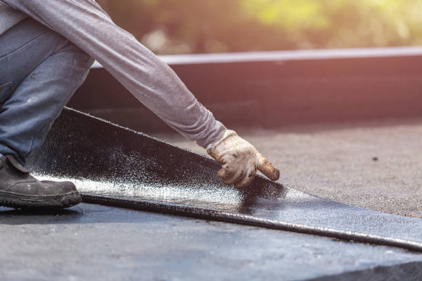 Professional Waterproofing technician working in Hagerstown, MD